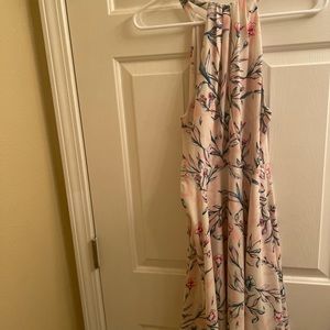 Women’s EXPRESS dress striped with drawstring to tie in the front